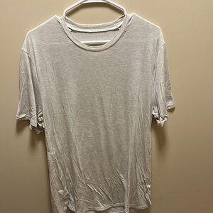 Lululemon Balancer Tee - L - Heathered Bone